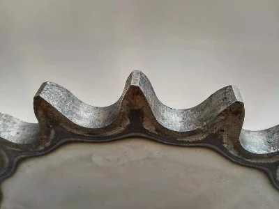Sprocket tooth quenching Sprocket tooth quenching